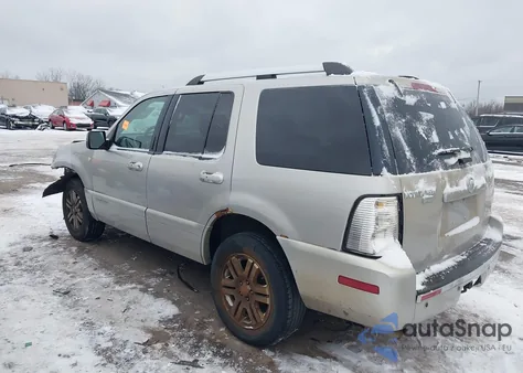 2008 Mercury Mountaineer Premier z USA, uszkodzony, nr VIN 4M2EU48838UJ09398